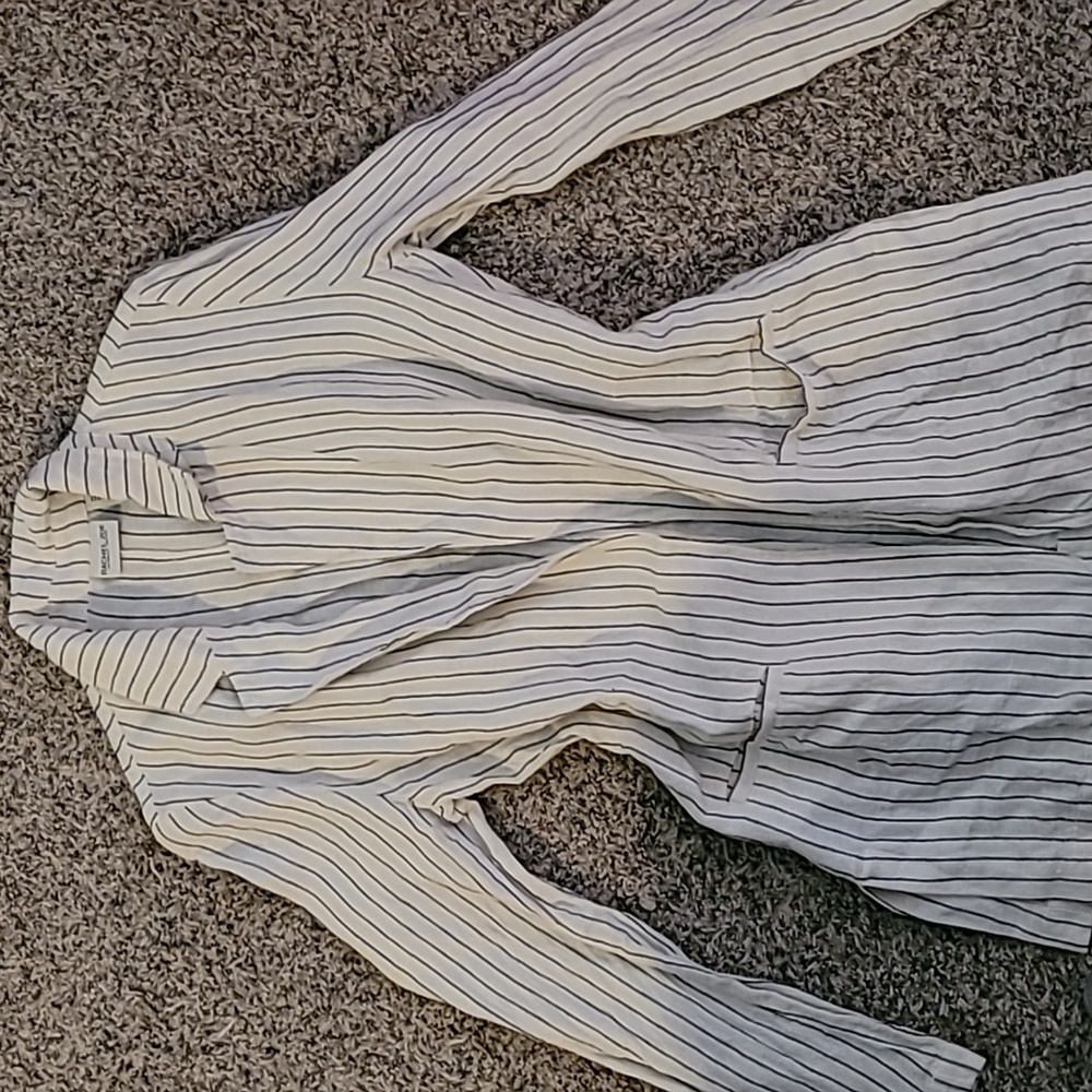 Rachel Zoe linen blazer
